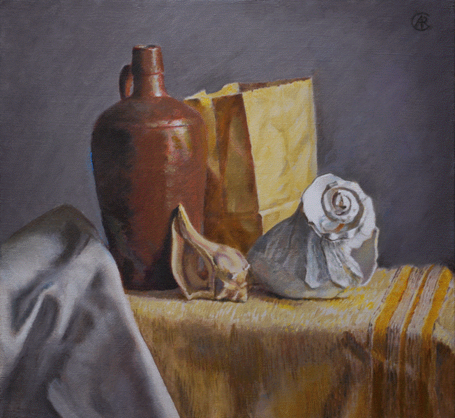 oil paintings by Alan Cayton, realistic paintings